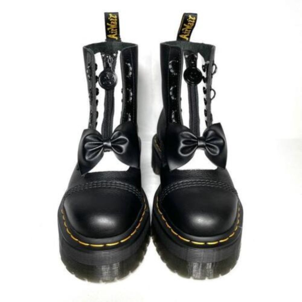 Dr. Martens RARE Sinclair Lazy Oaf Leather Platform Boots Size 7